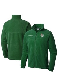 Columbia Kelly Green Boston Celtics Ss Mountain 20 Full Zip Jacket
