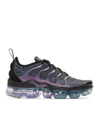 Nike Black And Purple Air Vapormax Plus Sneakers