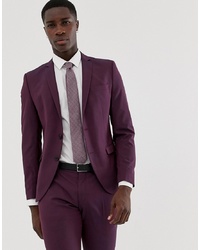 Selected Homme Damson Suit Jacket In Skinny Fit
