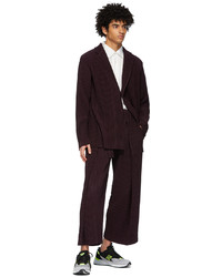Homme Plissé Issey Miyake Purple Tailored Pleats 1 Blazer