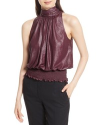 Tracy Reese Smocked Blouson Top