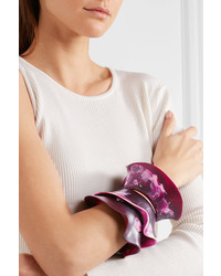 Dinosaur Designs Orchid Resin Bracelet Purple