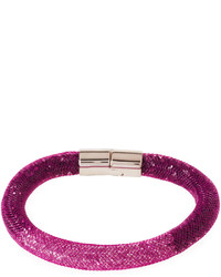 Swarovski Stardust Crystal Mesh Bracelet Purple Small