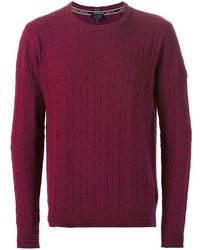 Armani Jeans Cable Knit Sweater