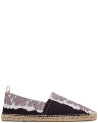 Dark Purple Canvas Espadrilles