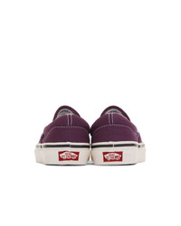 Vans Purple Anaheim Factory Classic Slip On 98 Dx Sneakers