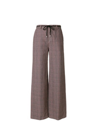Department 5 Wide Leg Check Trousers