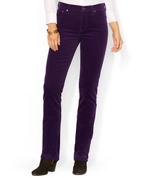 Dark Purple Corduroy Pants