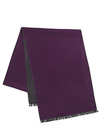 Dark Purple Cotton Scarf