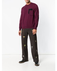 Marni Cashmere Elbow Patch Sweater