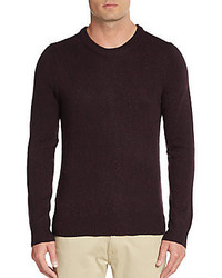 Saks Fifth Avenue Modern Fit Donegal Crewneck Sweater