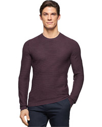 Calvin Klein Textured Crew Neck Sweater