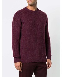 Roberto Collina Textured Knit Crew Neck Sweater