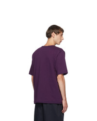 Dries Van Noten Purple Thick T Shirt