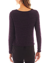 jcpenney Alyx Long Sleeve Layered Sweater