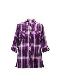 Dark Purple Dress Shirt