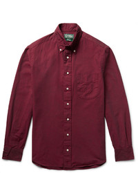 Gitman Brothers Gitman Vintage Slim Fit Button Down Collar Cotton Oxford Shirt