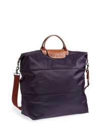 Dark Purple Duffle Bag