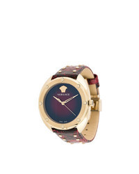 Dark Purple Embellished Watch