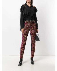 Almaz Embroidered Skinny Trousers