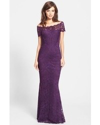 Dark Purple Evening Dress