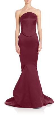 zac posen mermaid gown