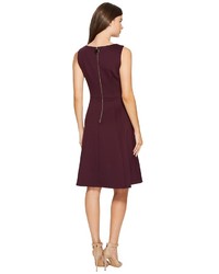 Calvin Klein Scuba Fit Flare Dress Cd7m18aw Dress