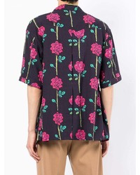 SASQUATCHfabrix. Floral Print Short Sleeved Shirt