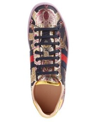 Gucci New Ace Floral Sneaker