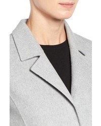 Eileen Fisher Brushed Wool Blend Double Face Coat