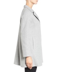 Eileen Fisher Brushed Wool Blend Double Face Coat