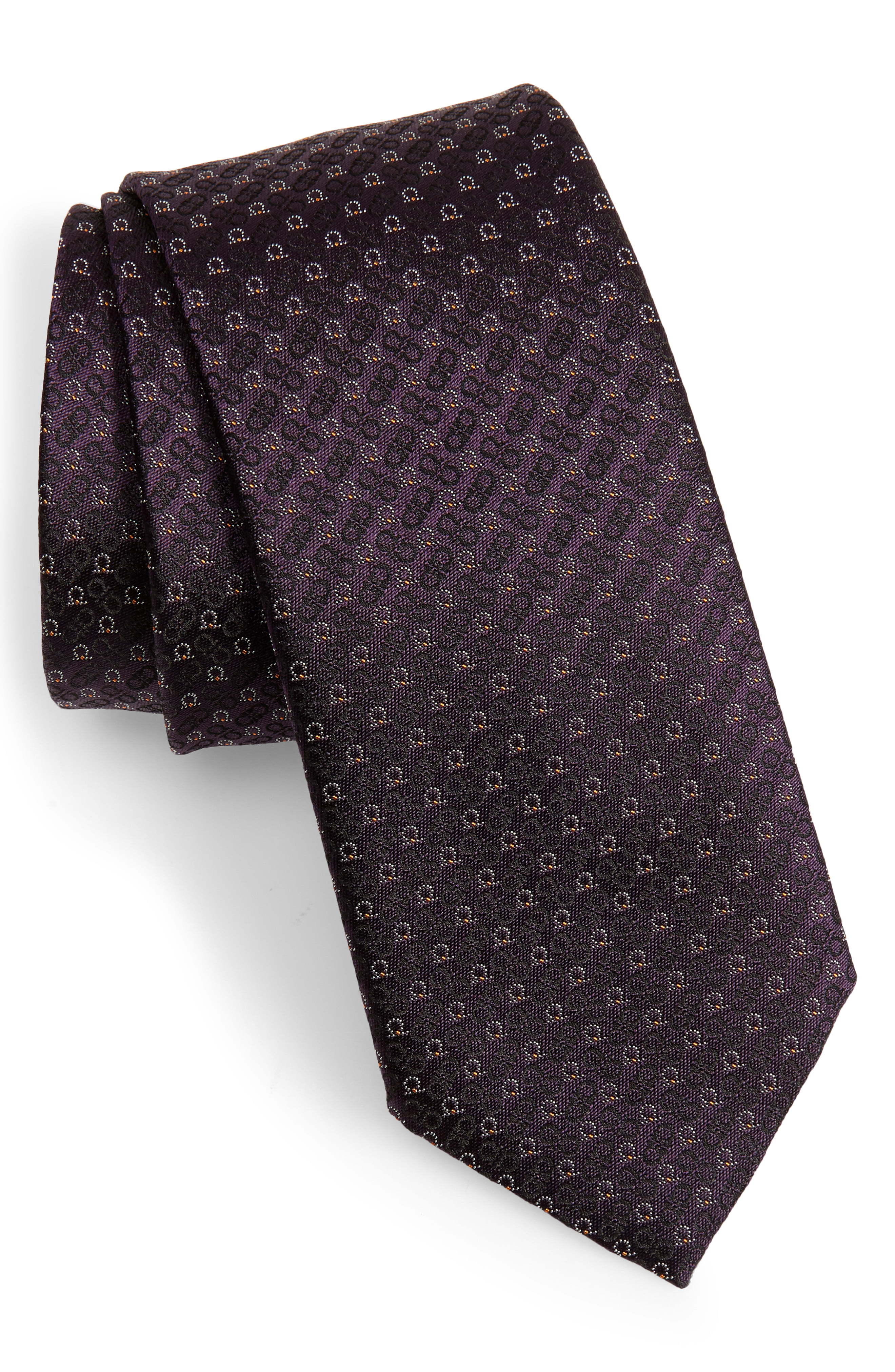 Salvatore Ferragamo Geometric Logo Tie, $190 | Nordstrom | Lookastic