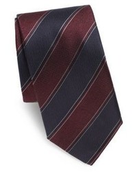 Canali Bold Stripe Silk Tie