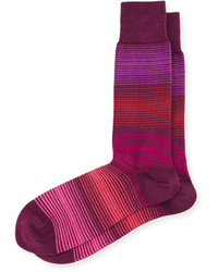 Paul Smith Fine Gradient Striped Socks