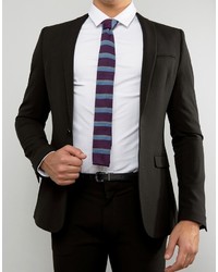 Original Penguin Knitted Striped Tie