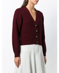 See by Chloe See By Chlo Textured Chunky Knit Cardigan