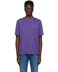 Ps By Paul Smith Purple Happy T Shirt