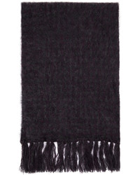 Wooyoungmi Purple Knit Scarf