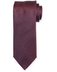 Canali Cable Weave Silk Tie
