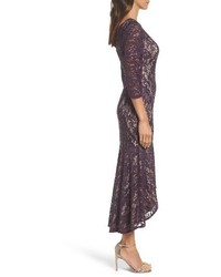 Alex Evenings Lace Highlow Gown