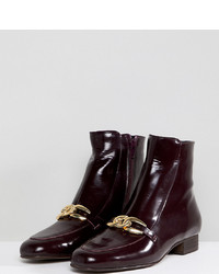 Free People Emerald City Leather Front Ankle Boots