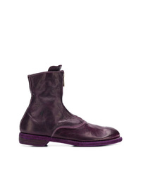 Guidi Zipped Front Ankle Boots