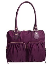 MZ Wallace Jane Bedford Nylon Handbag Purple