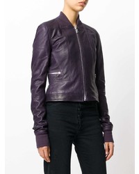 Rick Owens Cropped Bomber Jacket Unavailable