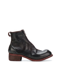 Guidi Chunky Heel Ankle Boots
