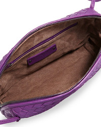 Bottega Veneta Veneta Messenger Bag Purple