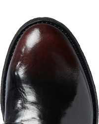 Officine Creative Anatomia Glossed Leather Derby Shoes