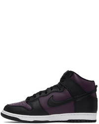 Nike Purple Black Fragt Design Edition Beijing Dunk Hi Sneakers