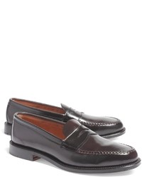 Brooks Brothers Cordovan Unlined Penny Loafers