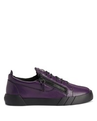 Giuseppe Zanotti Frankie Low Top Leather Sneakers